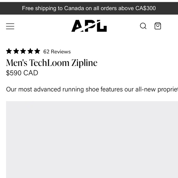 APL Men's TechLoom Zipline - Picture 9 of 9